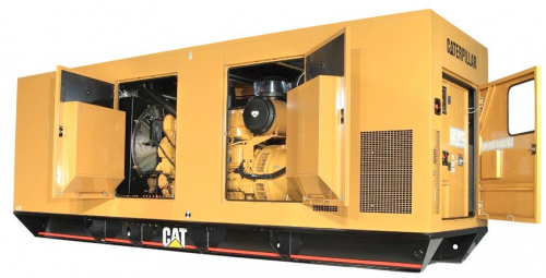 Дизельный генератор CATERPILLAR C-18 (500 кВт) в аренду в Мариуполе — «Стройка-Аренда»