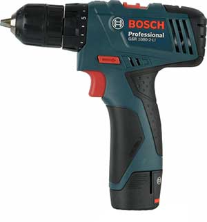 Дрель-шуруповерт аккумуляторная BOSCH GSR 1080-2-LI в аренду в Мариуполе — «Стройка-Аренда»